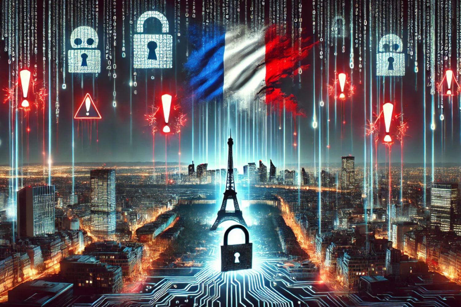 Les 10 cyberattaques qui ont marqué la France en 2024