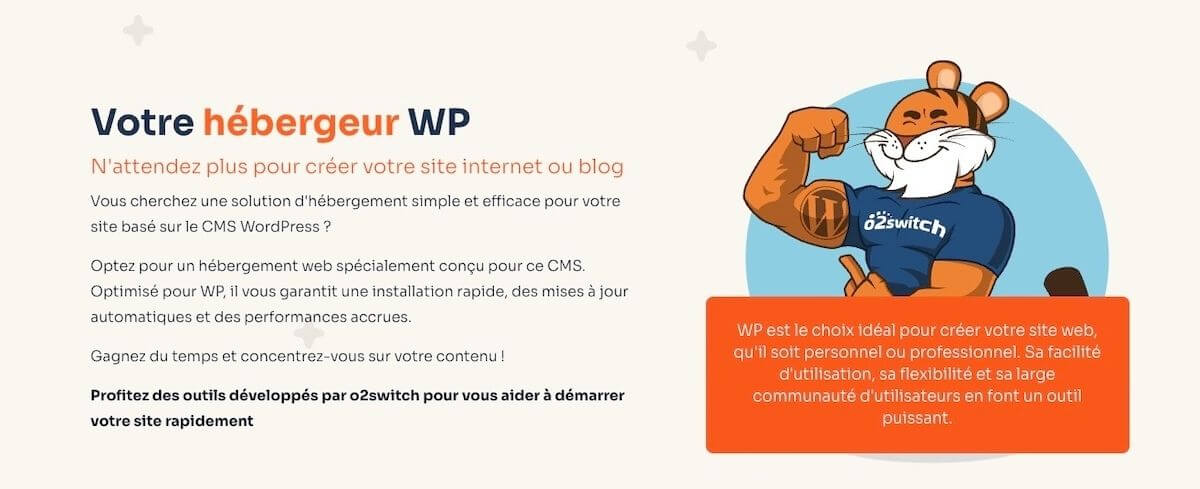 O2switch WordPress