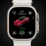 Tesla Mise à Jour Noël Apple Watch