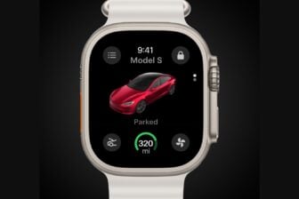 Tesla Mise à Jour Noël Apple Watch