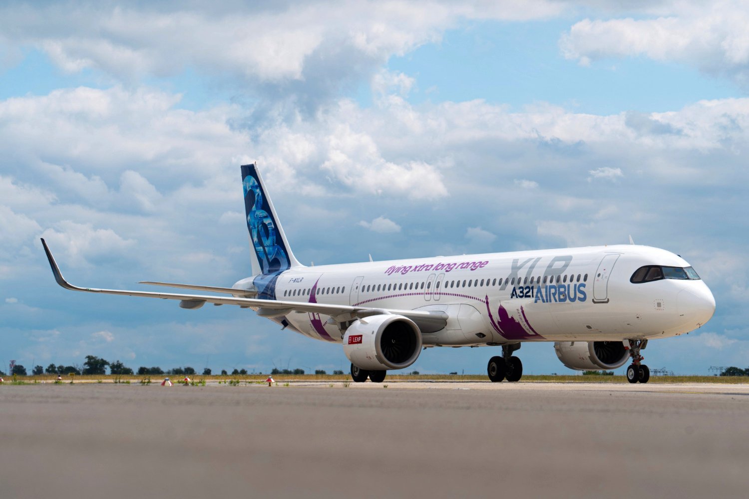 Airbus A321 Xlr Production France Toulouse