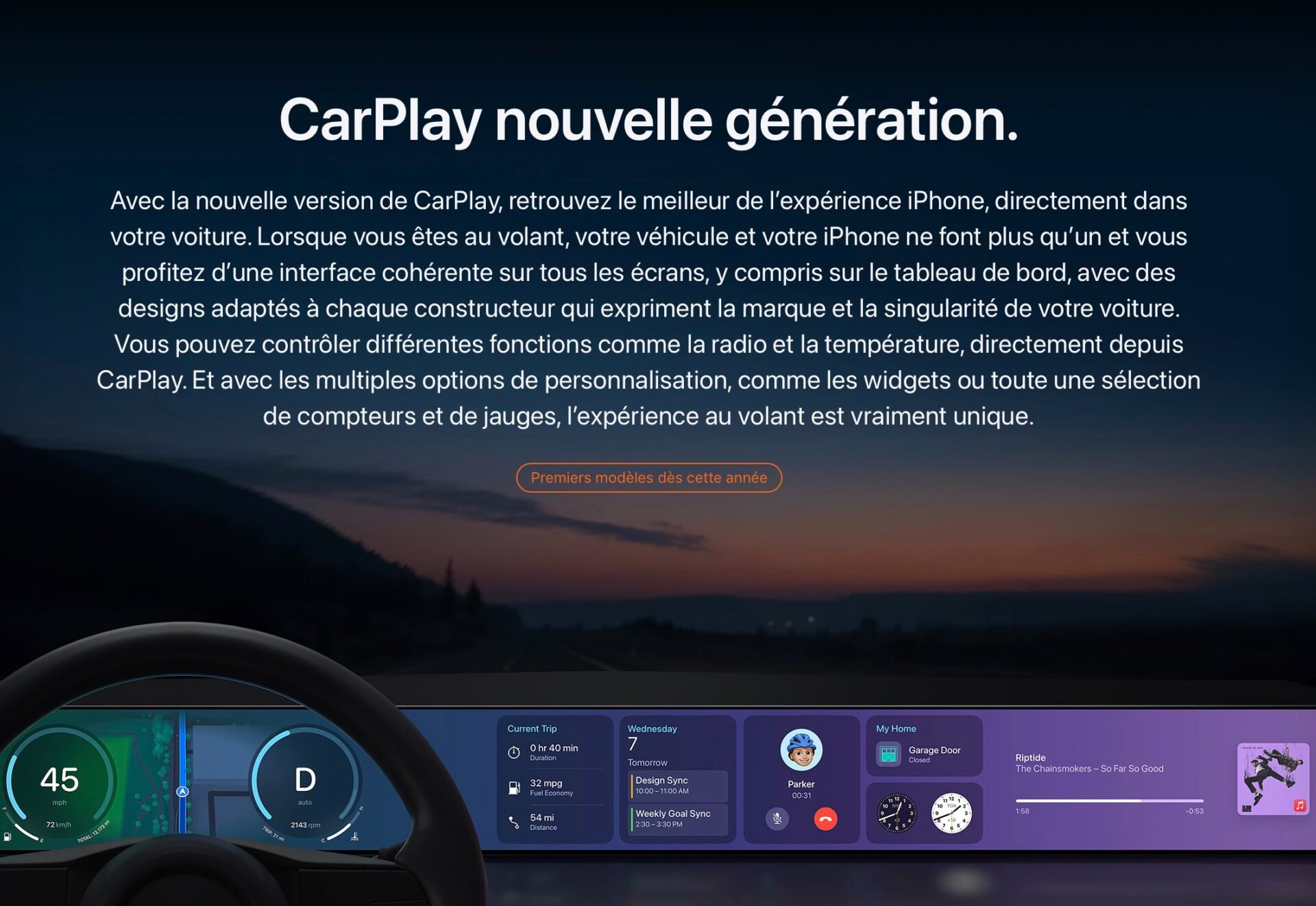 Carplay Année