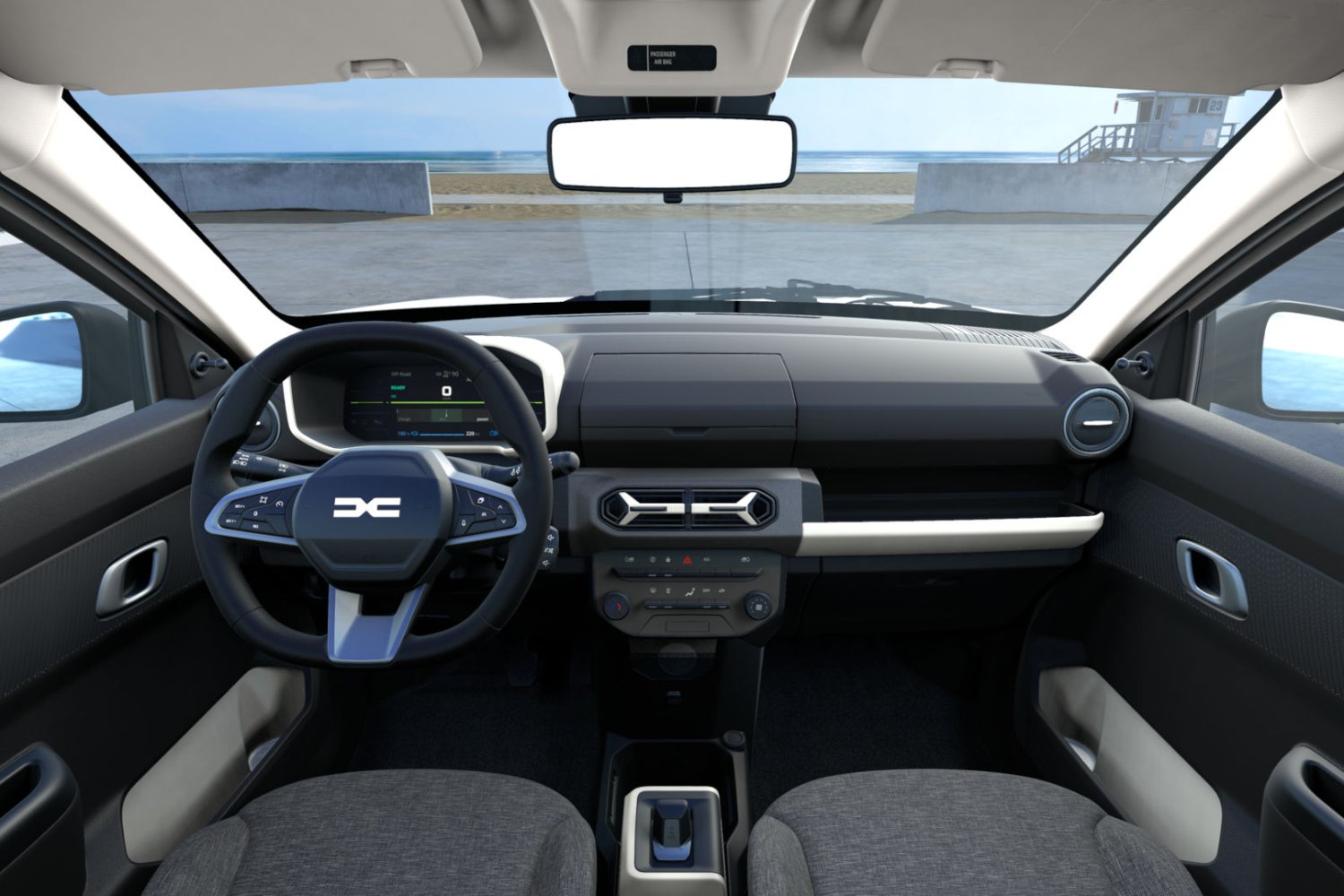 Dacia Spring Essential 45 Ch Interieur