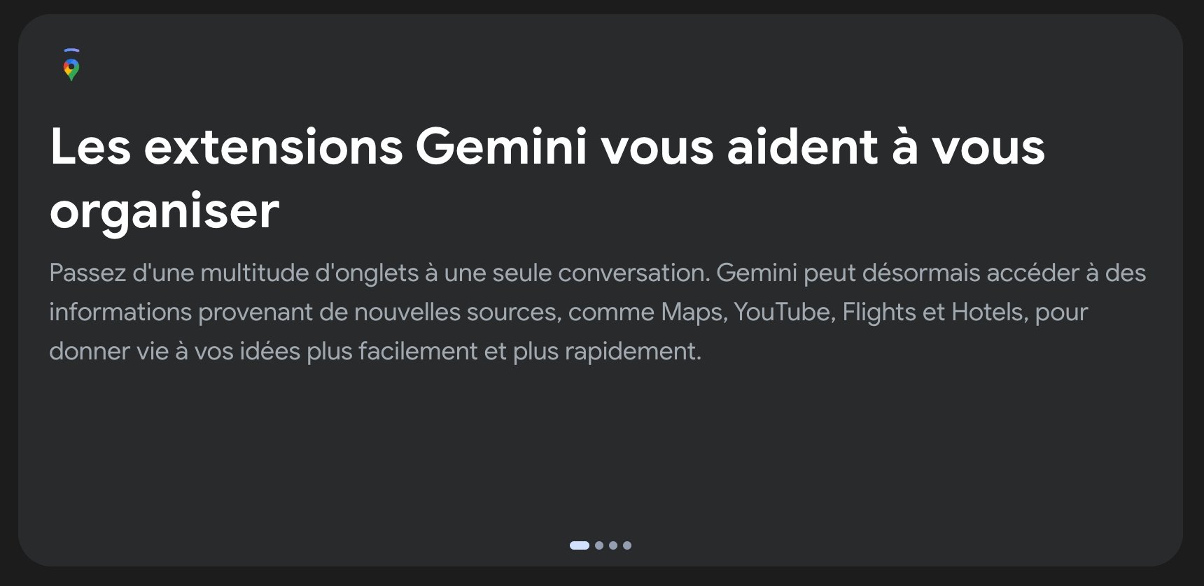 Extensions Gemini