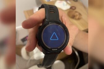 Garmin Triangle Bleu Mort