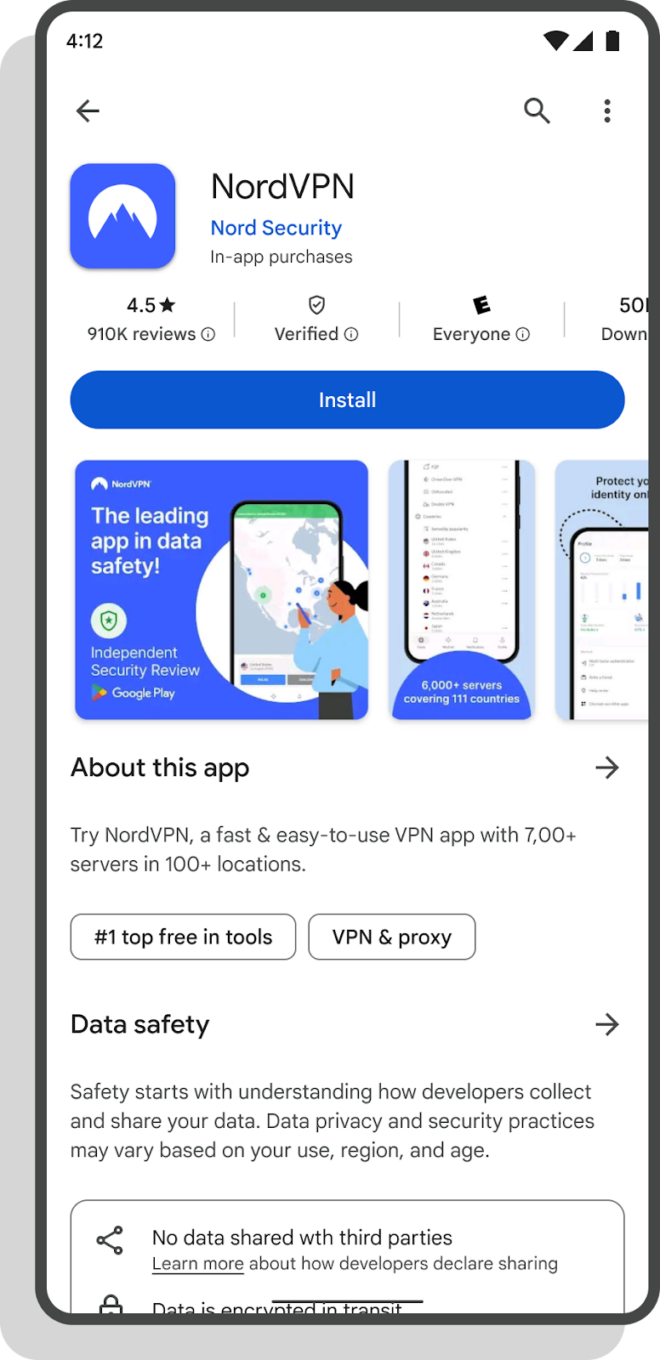 Google Play Store Vpn Badge Vérifié