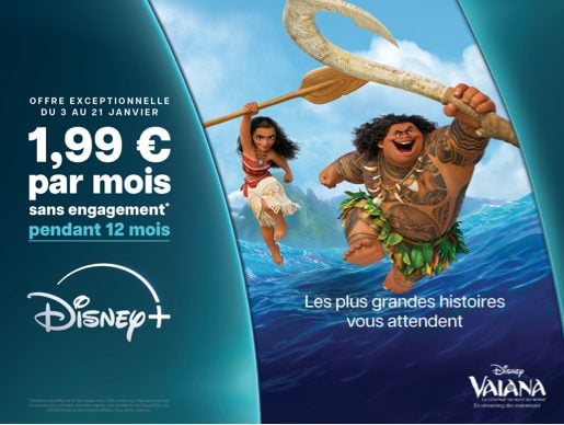 Disney+ 2 euros