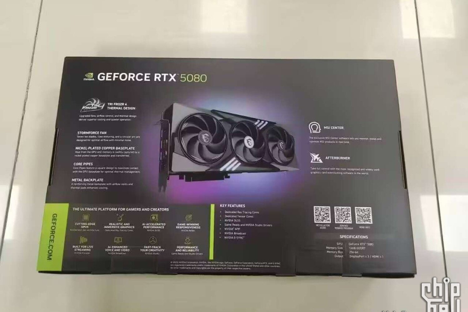 Msi Geforce Rtx 5080 Gaming Trio Oc Edition