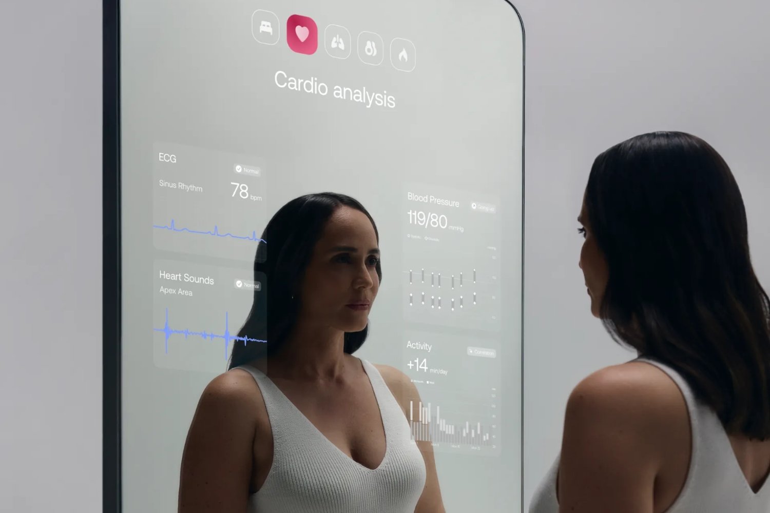 Withings Omnia Miroir Connecte