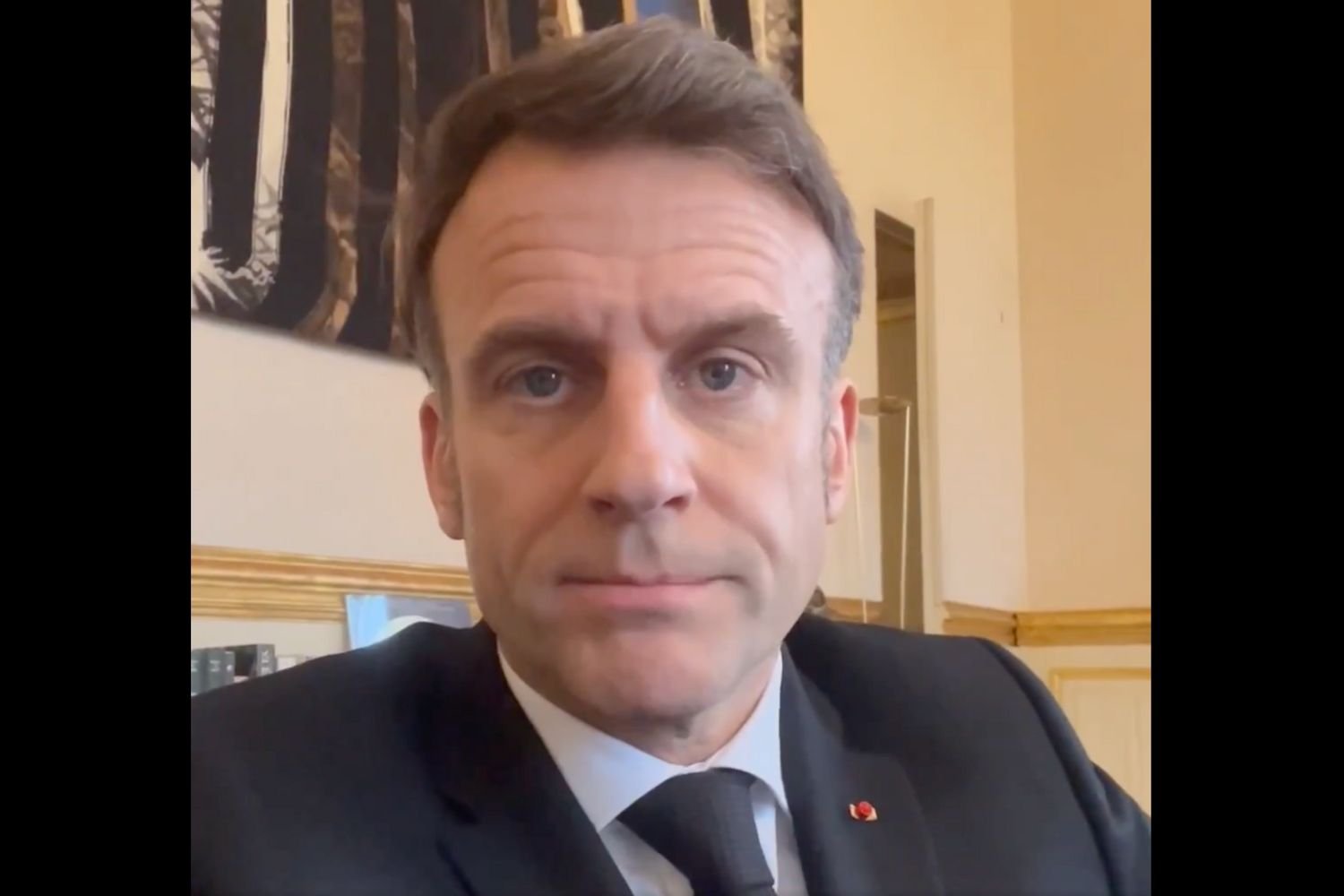 Emmnanuel Macron Sommet Ia