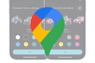 Google Maps Personnalisation Véhicule