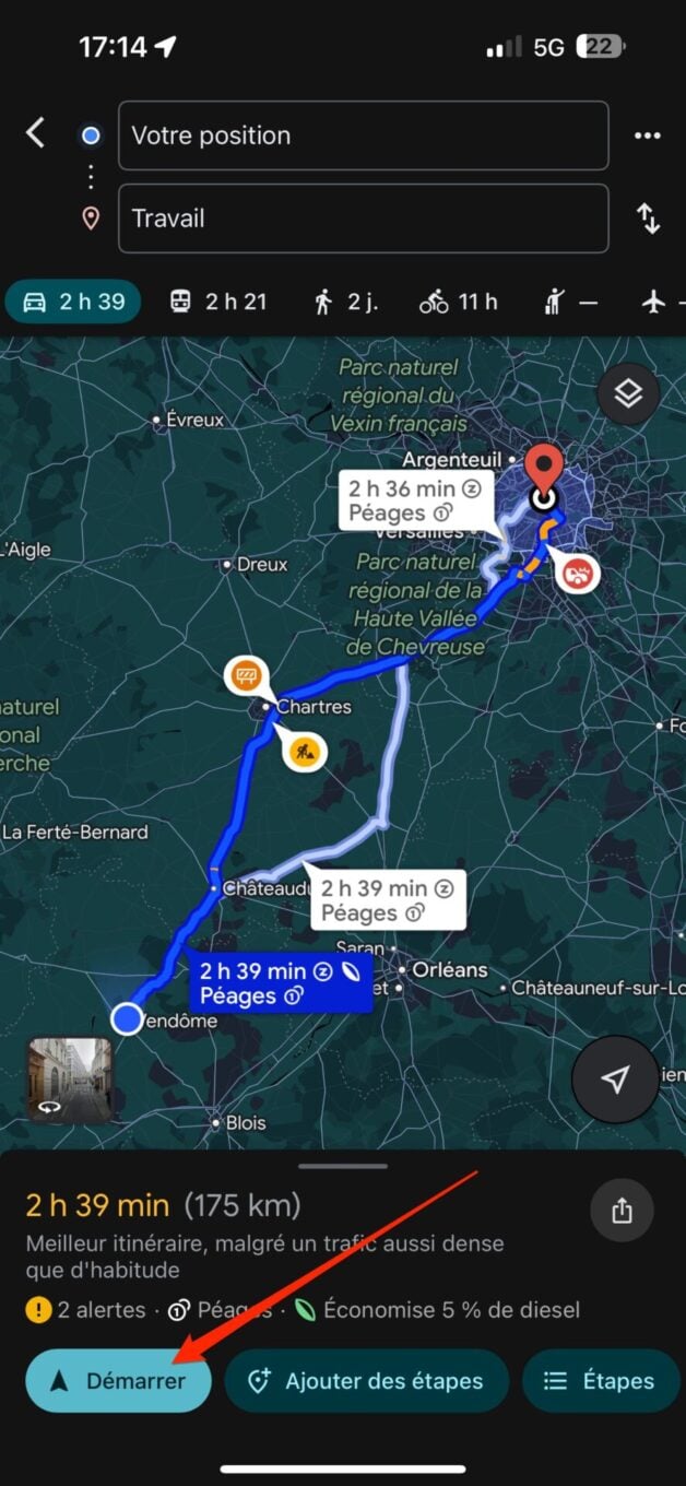 Google Maps Personnaliser Icône Véhicule 4