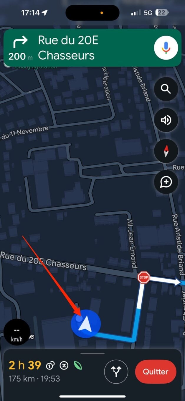 Google Maps Personnaliser Icône Véhicule 5