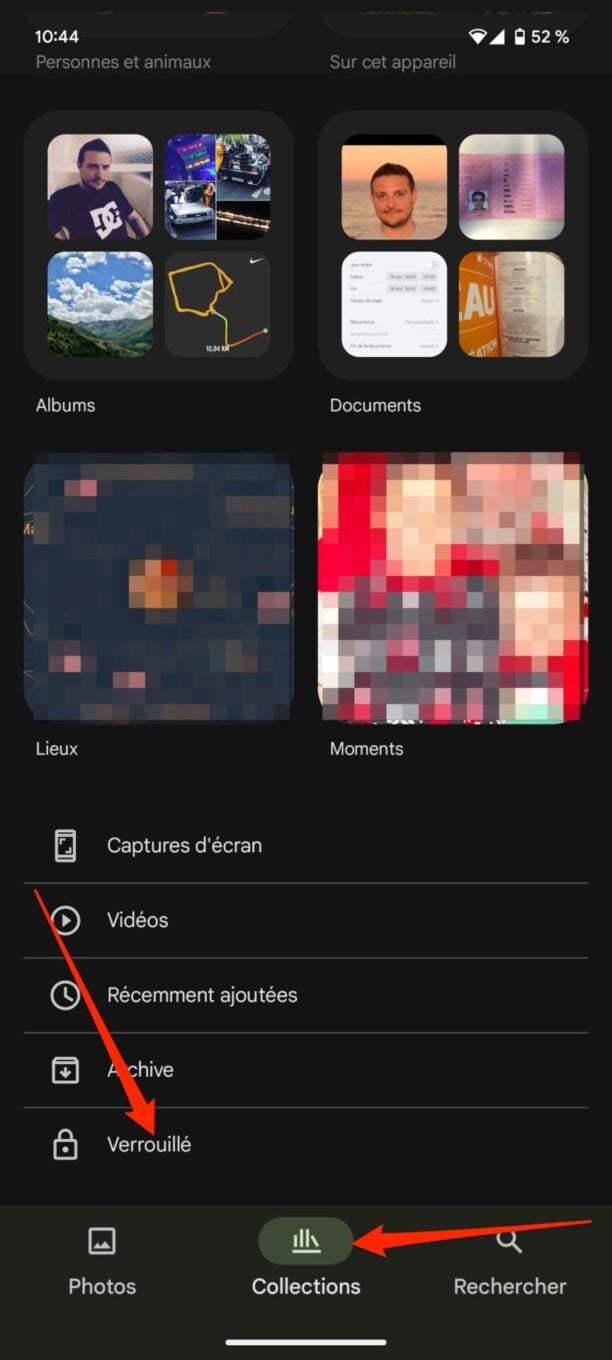 Google Photos Dossier Verrouillé 1