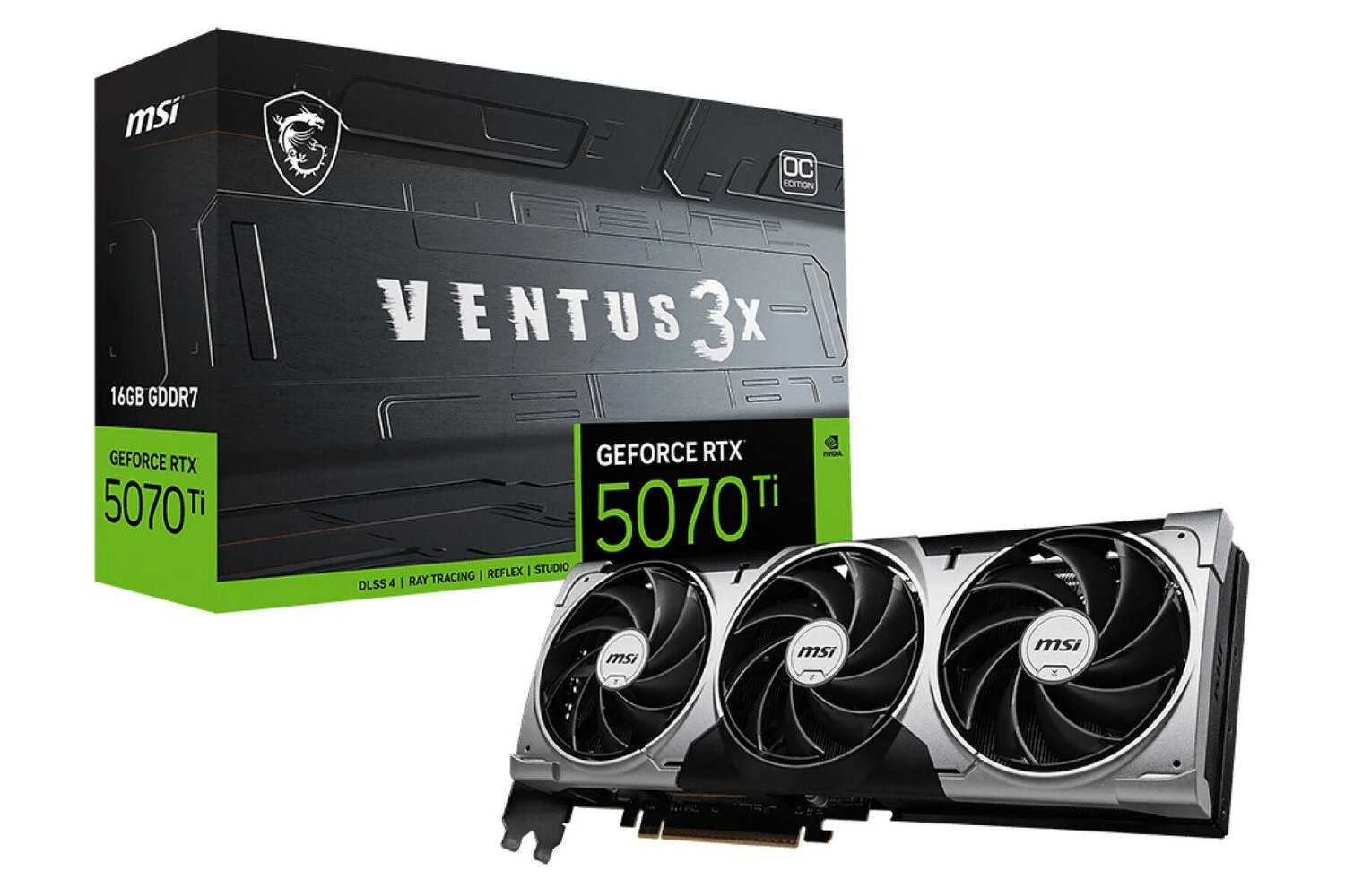 Msi Geforce Rtx 5070 Ti Ventus 3x Oc