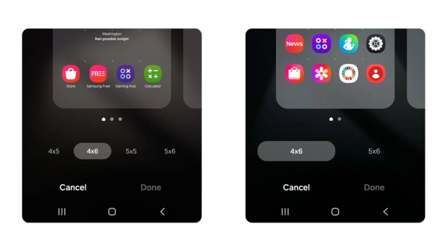 Samsung One Ui 6 Vs One Ui 7 Ecran Accueil