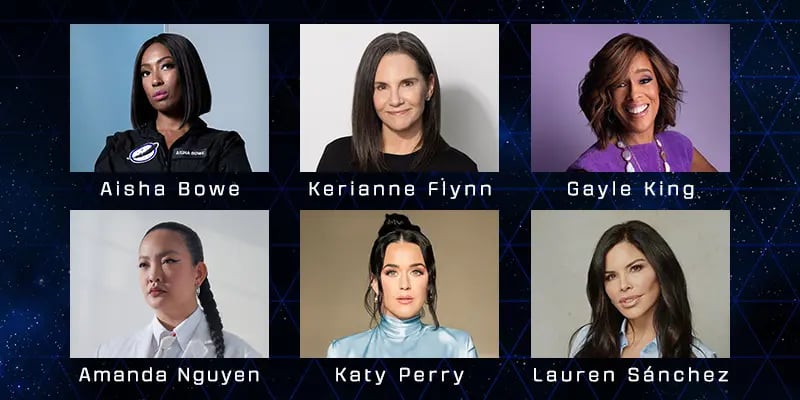 Blue Origin Ns31 Katy Perry Lauren Sanchez