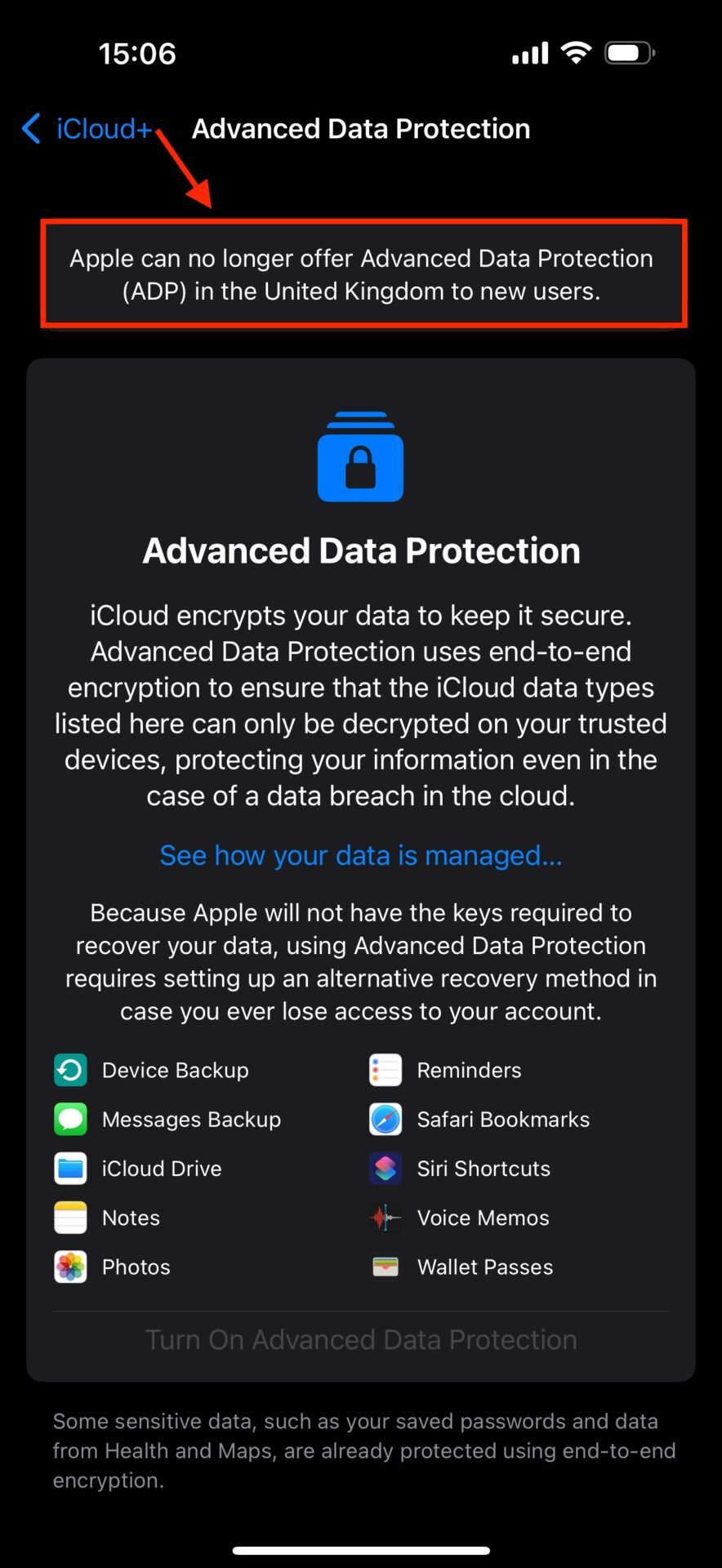 Icloud Protection Avancée Des Données Apple