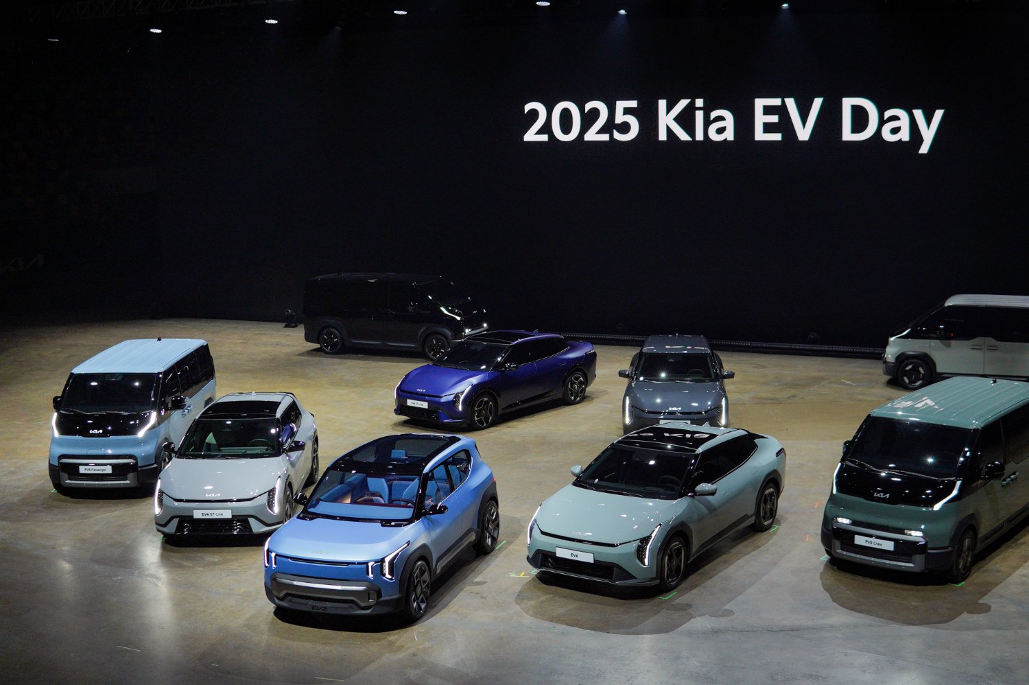 Kia Gamme 2025 Electrique Ev2 Ev4 Pv5