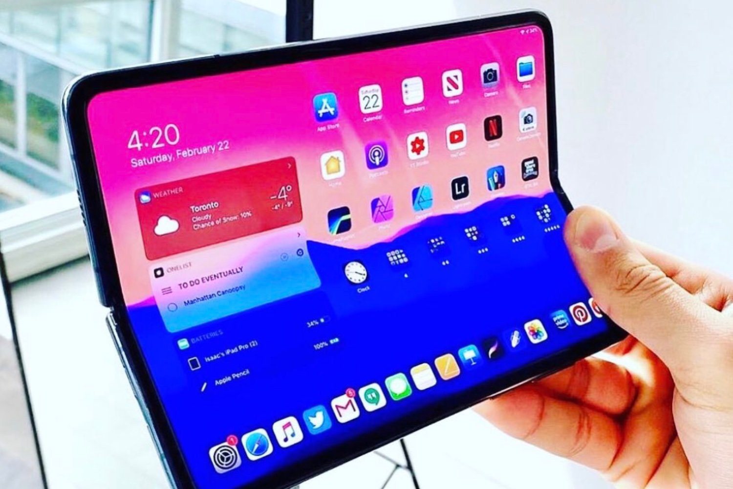 Ipad Pliant Concept