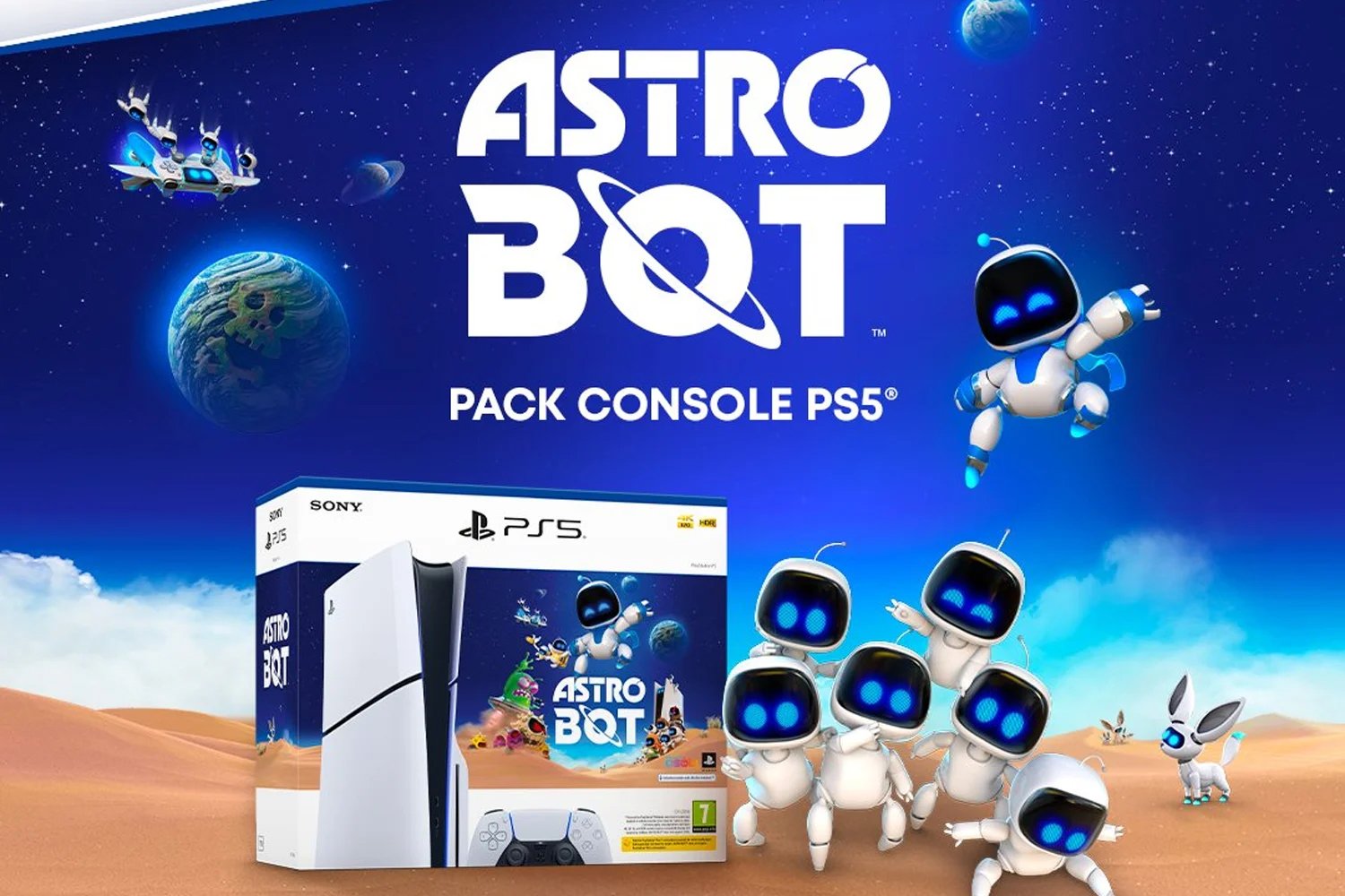 PS5 : économisez 120 euros sur l’achat de votre console avec le pack Astro Bot