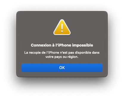 Recopie Iphone Macos Sequoia Europe