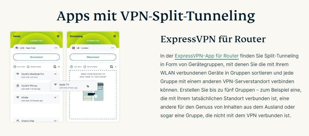 ExpressVPN Split-Tunneling Router