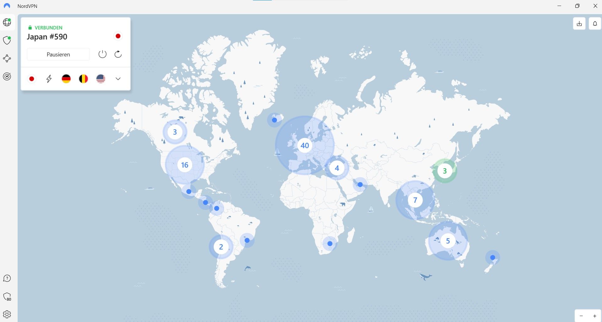 NordVPN bestes VPN japanische IP-Adresse