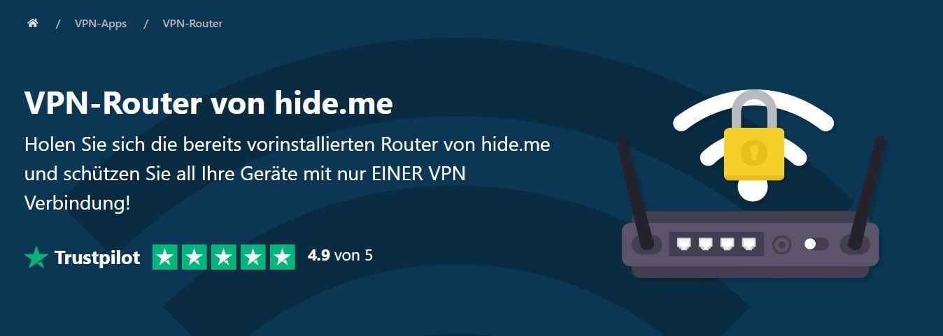 Hide.me Geräte Kompatibilität Router