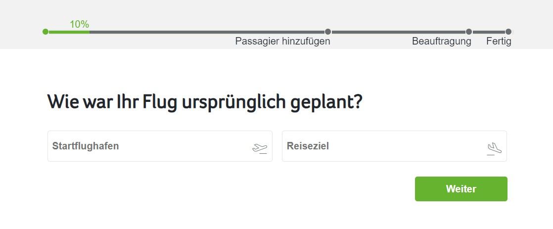 Flightright Online Formular Entschädigung Erfahrungen Bewertung Test