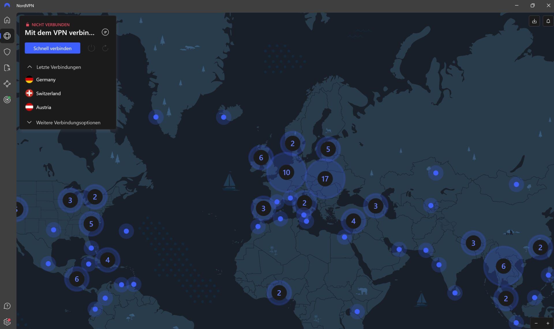 Nordvpn Benutzeroberfläche Rtl Ausland