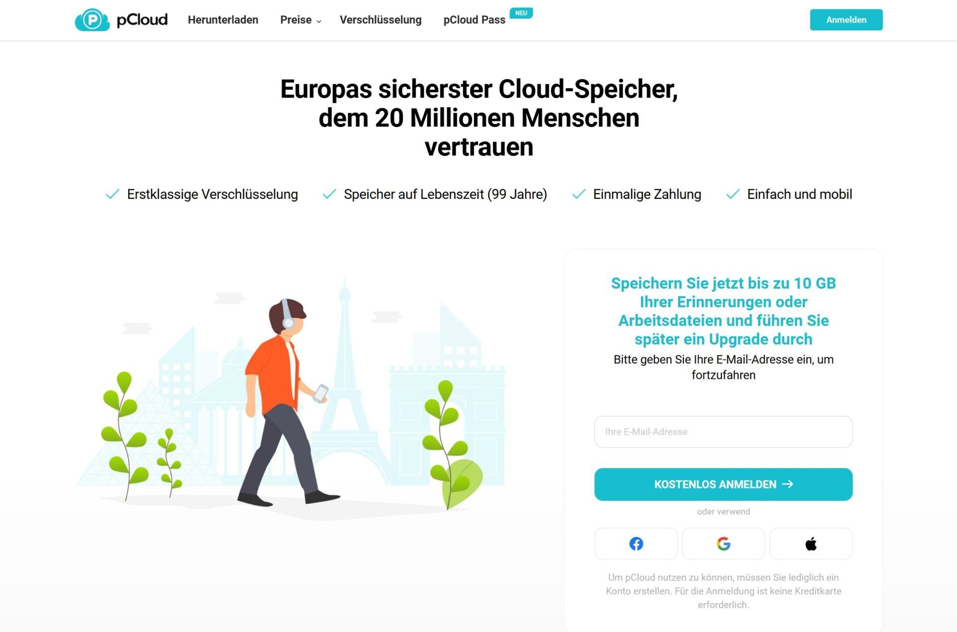 Pcloud Beste Alternative Dropbox Cloud Speicher