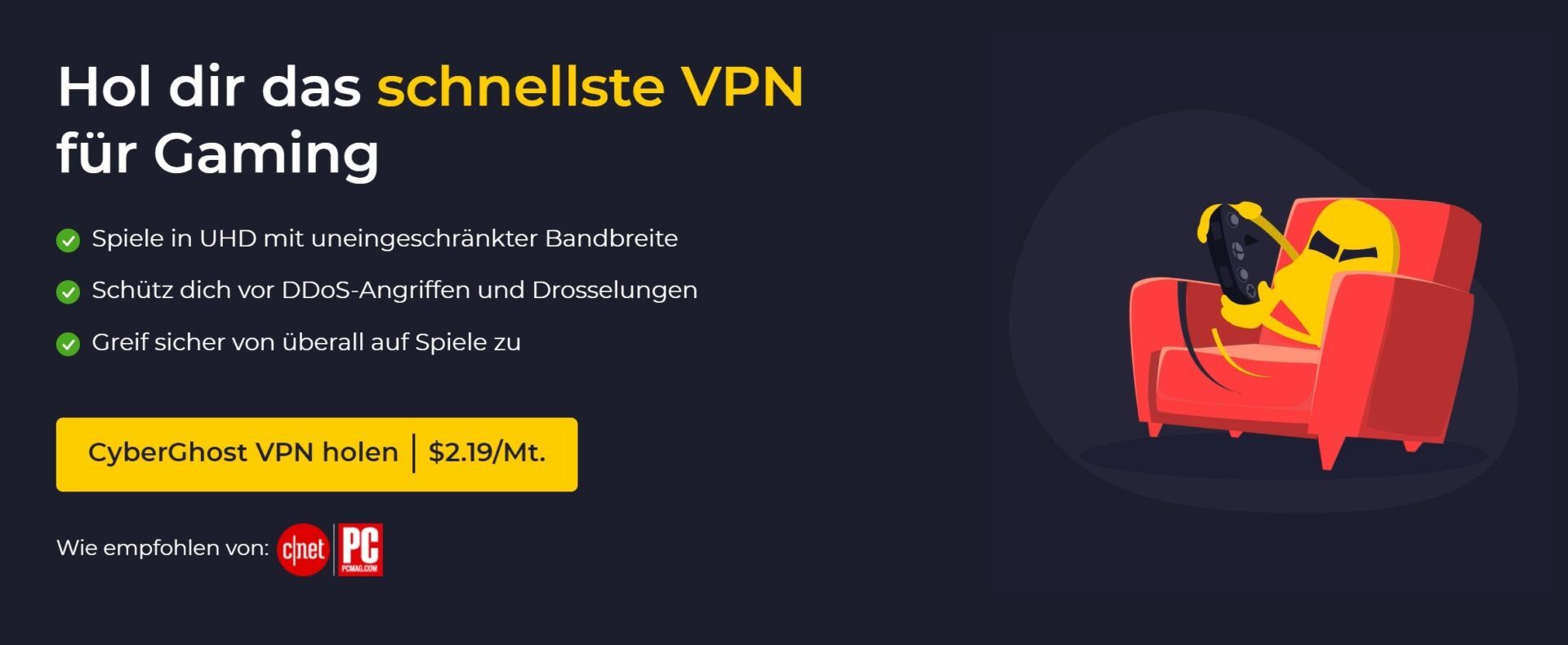 Bestes Vpn Gaming Cyberghost