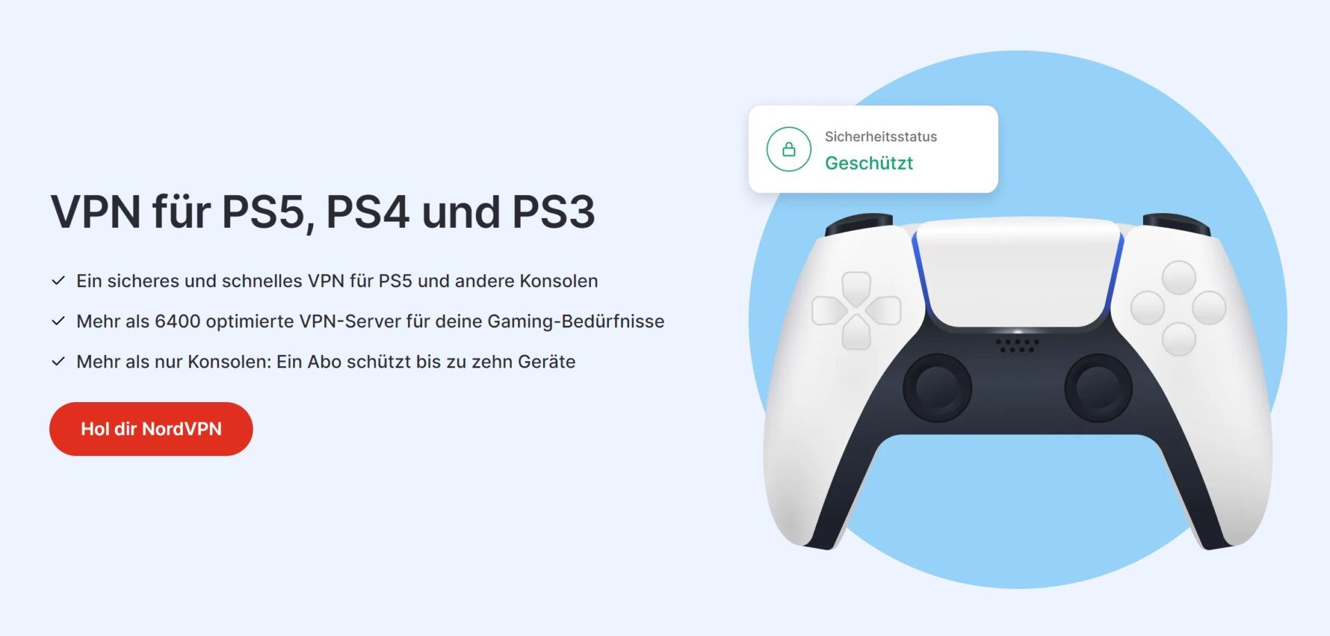 Bestes Vpn Playstation Gaming Ps4 Ps5 Nordvpn