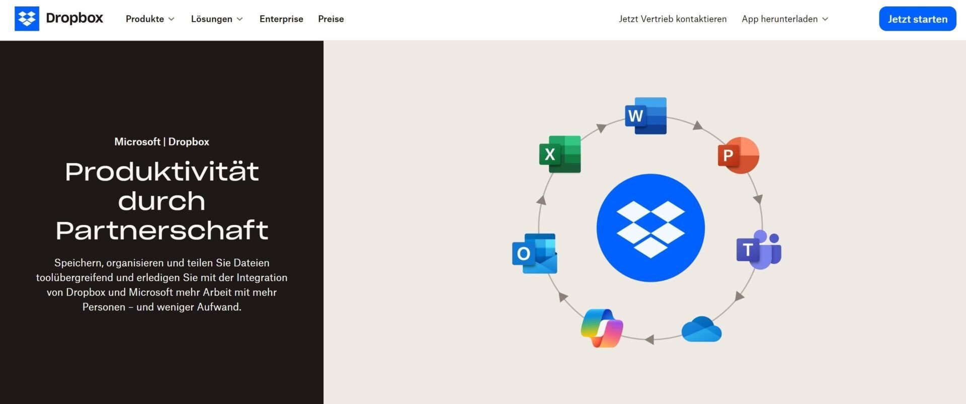 Dropbox Vs. Pcloud Features Funktionen Dropbox Integration