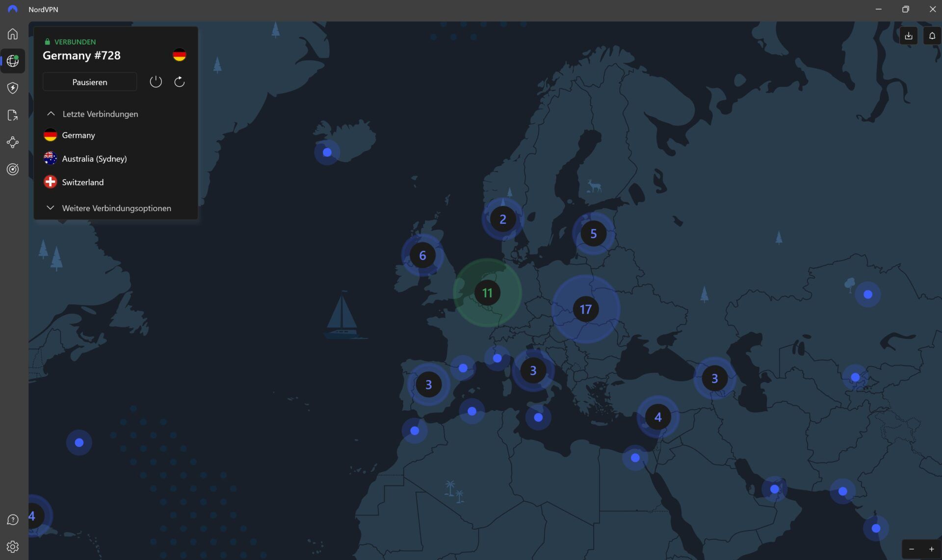 Vpn Test Bewertung Benutzeroberfläche Nordvpn Server Deutschland