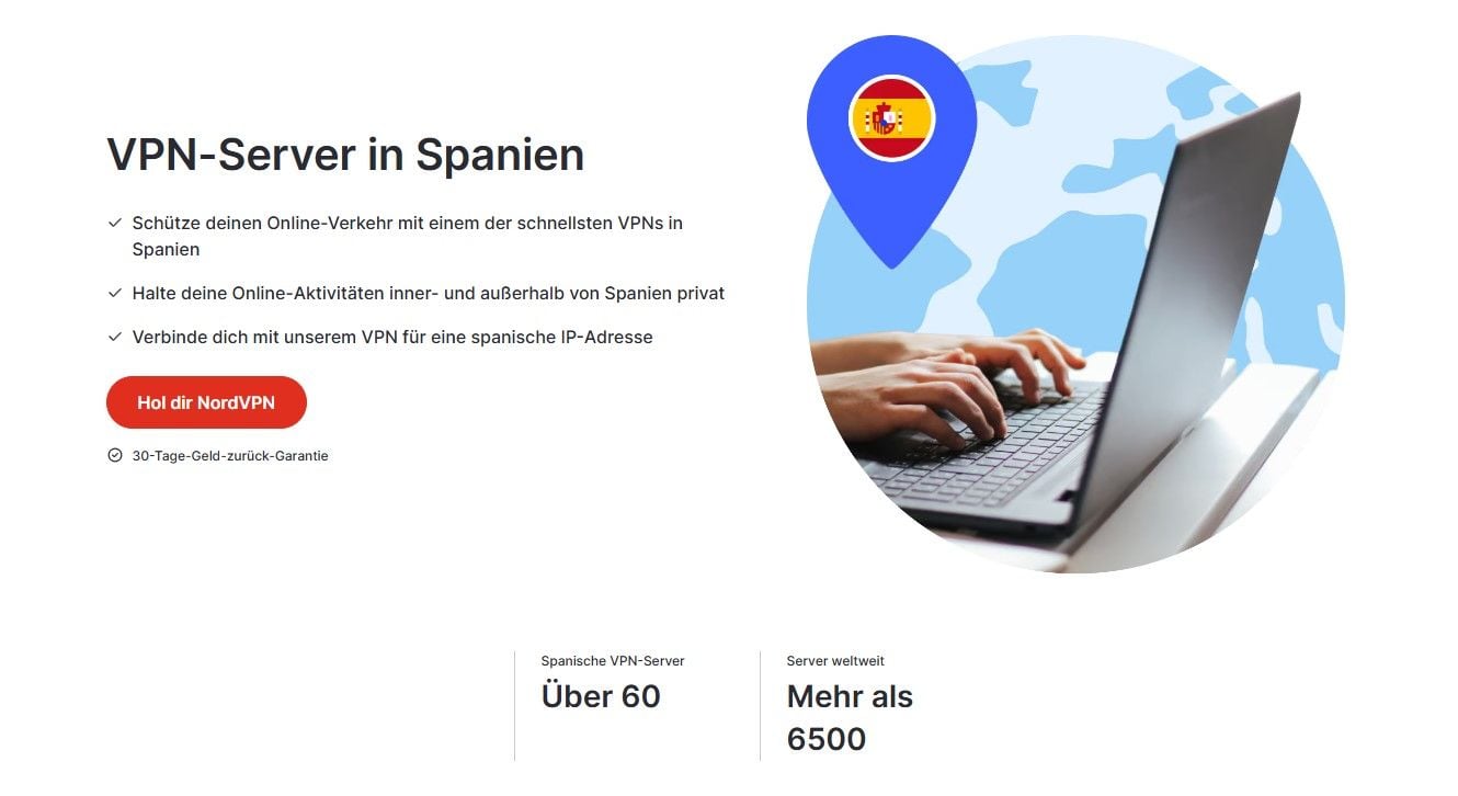 Beste Vpn Spanien Spanische Ip Nordvpn