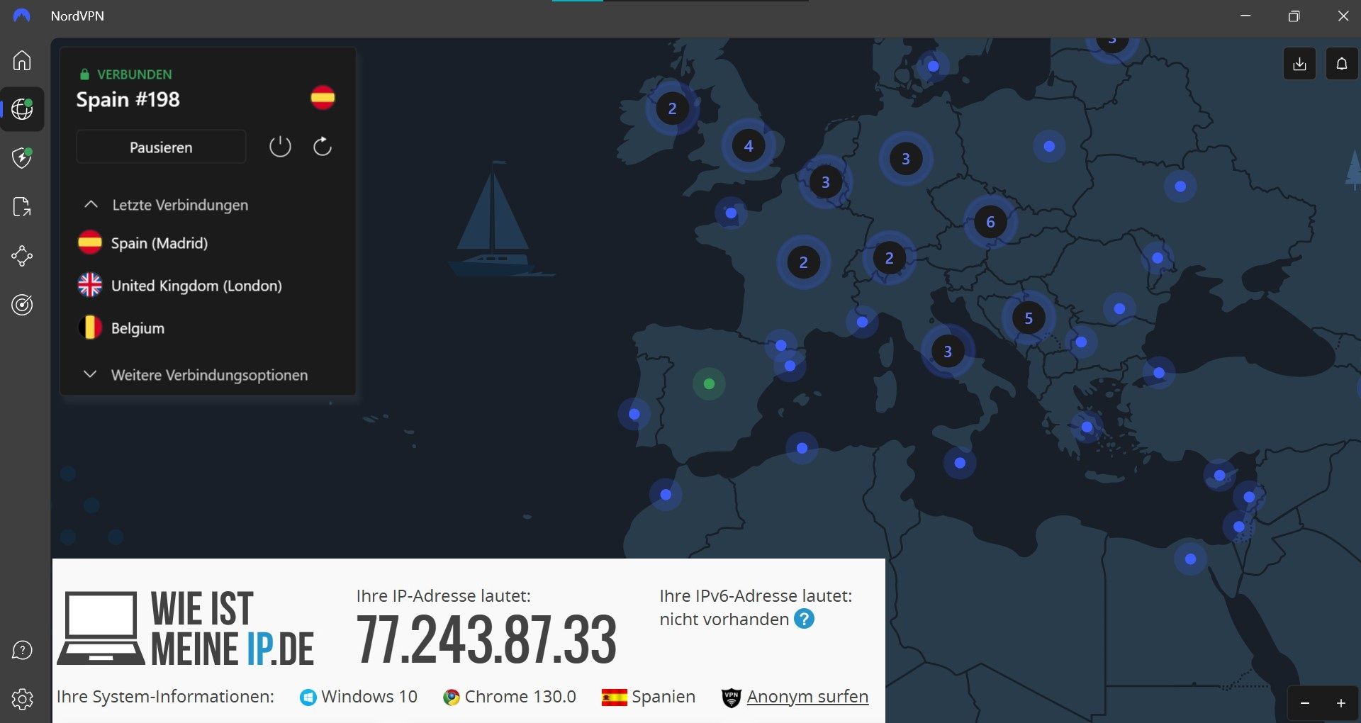 Beste Vpn Spanien Spanische Ip Verbunden Server