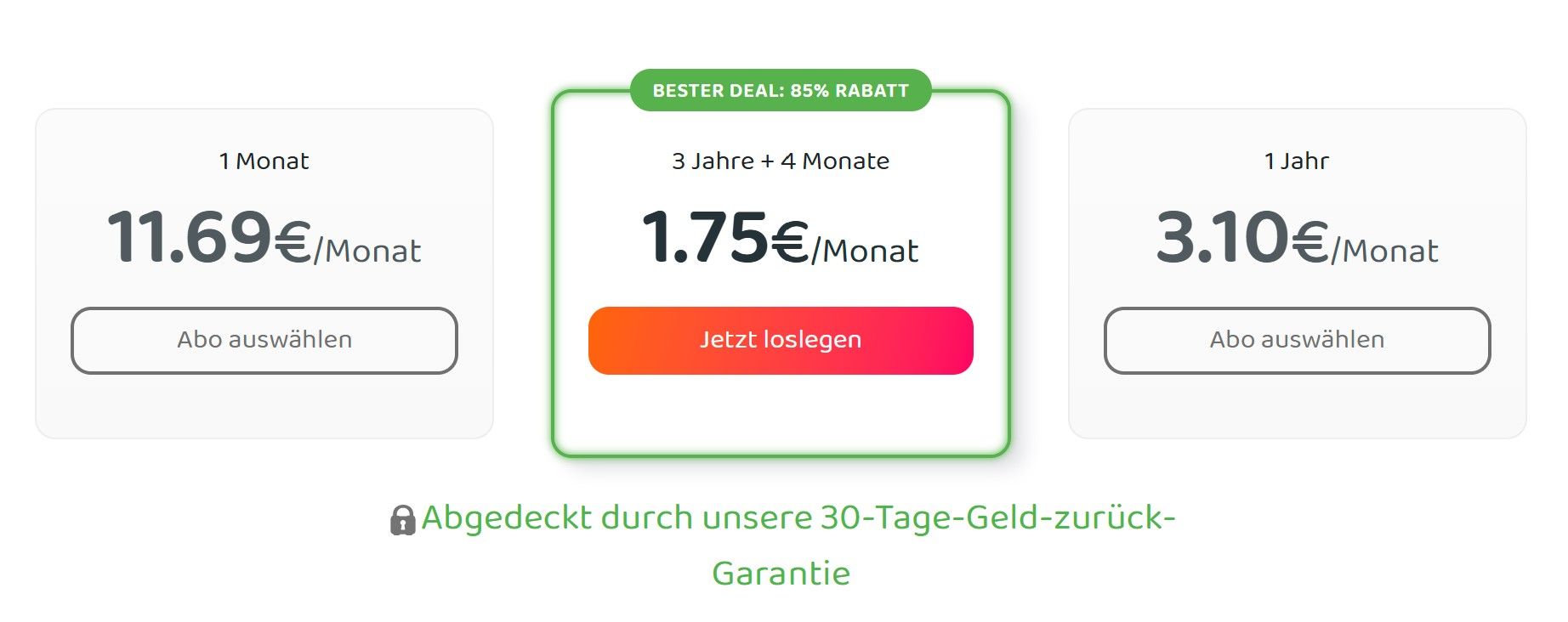 Test Bewertung Private Internet Access Preise