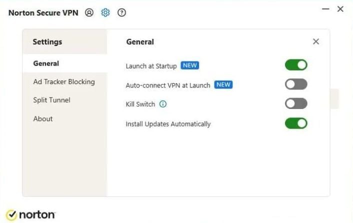 Norton Secure Vpn Test Bewertung Anwendung Einstellungen