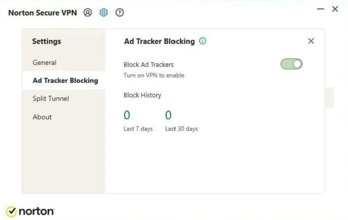 Norton Secure Vpn Test Bewertung Funktionen Ad Tracker Blocking