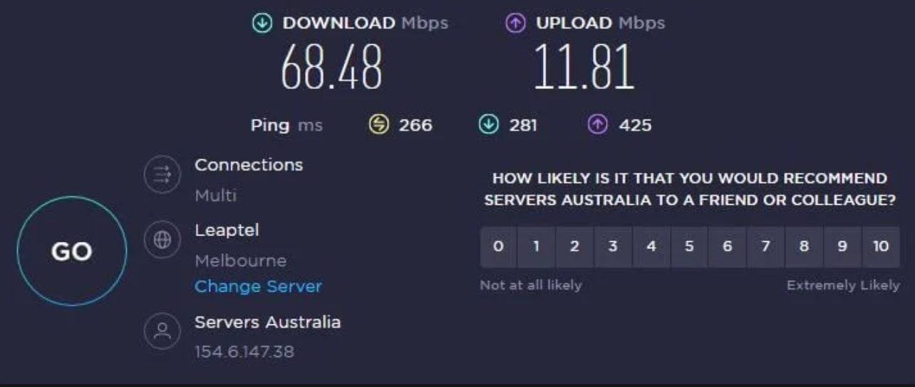 Cyberghost Vs. Surfshark Test Geschwindigkeit Australien Cyberghost