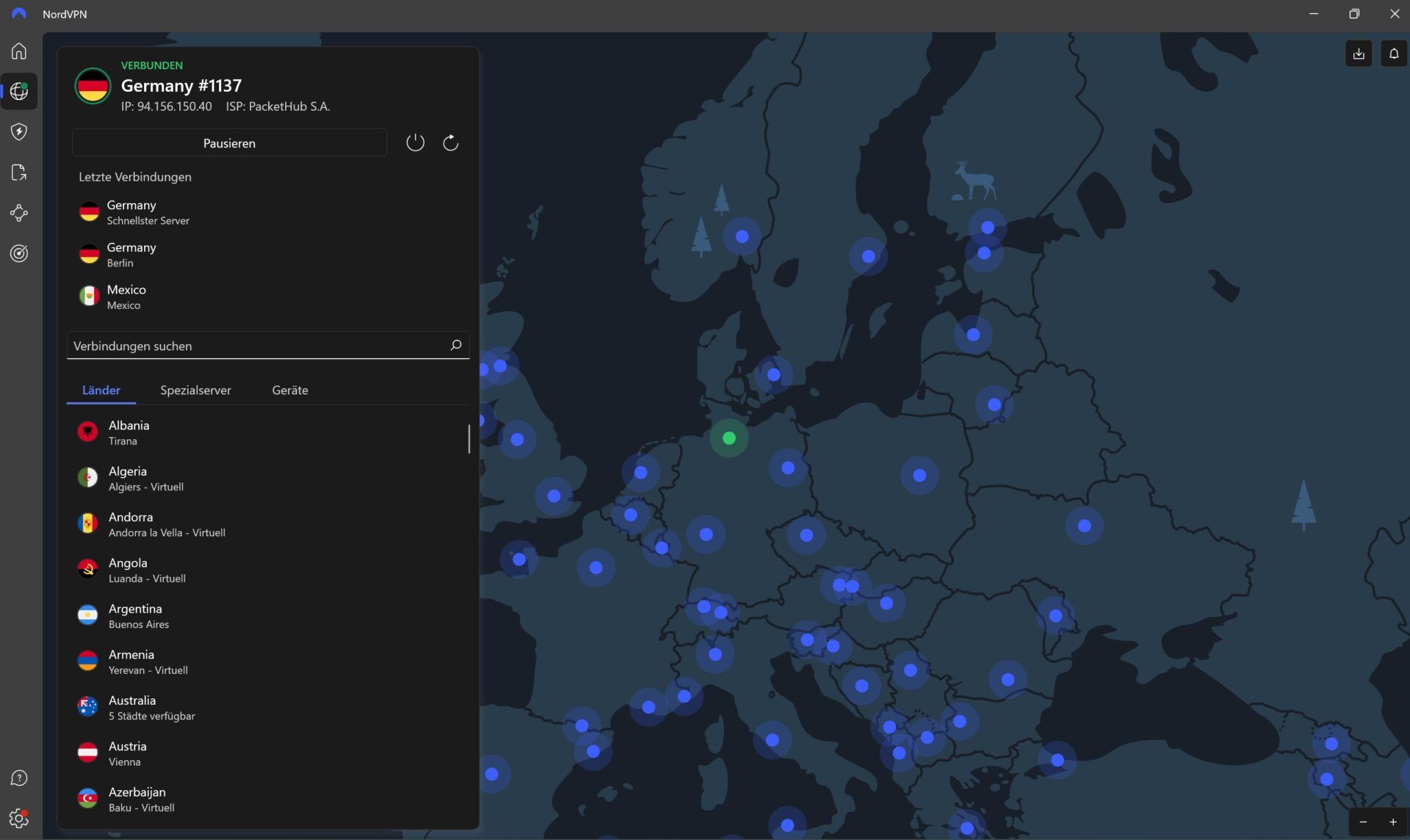 Wetten Online Ausland Nordvpn Anwendung Server Deutschland