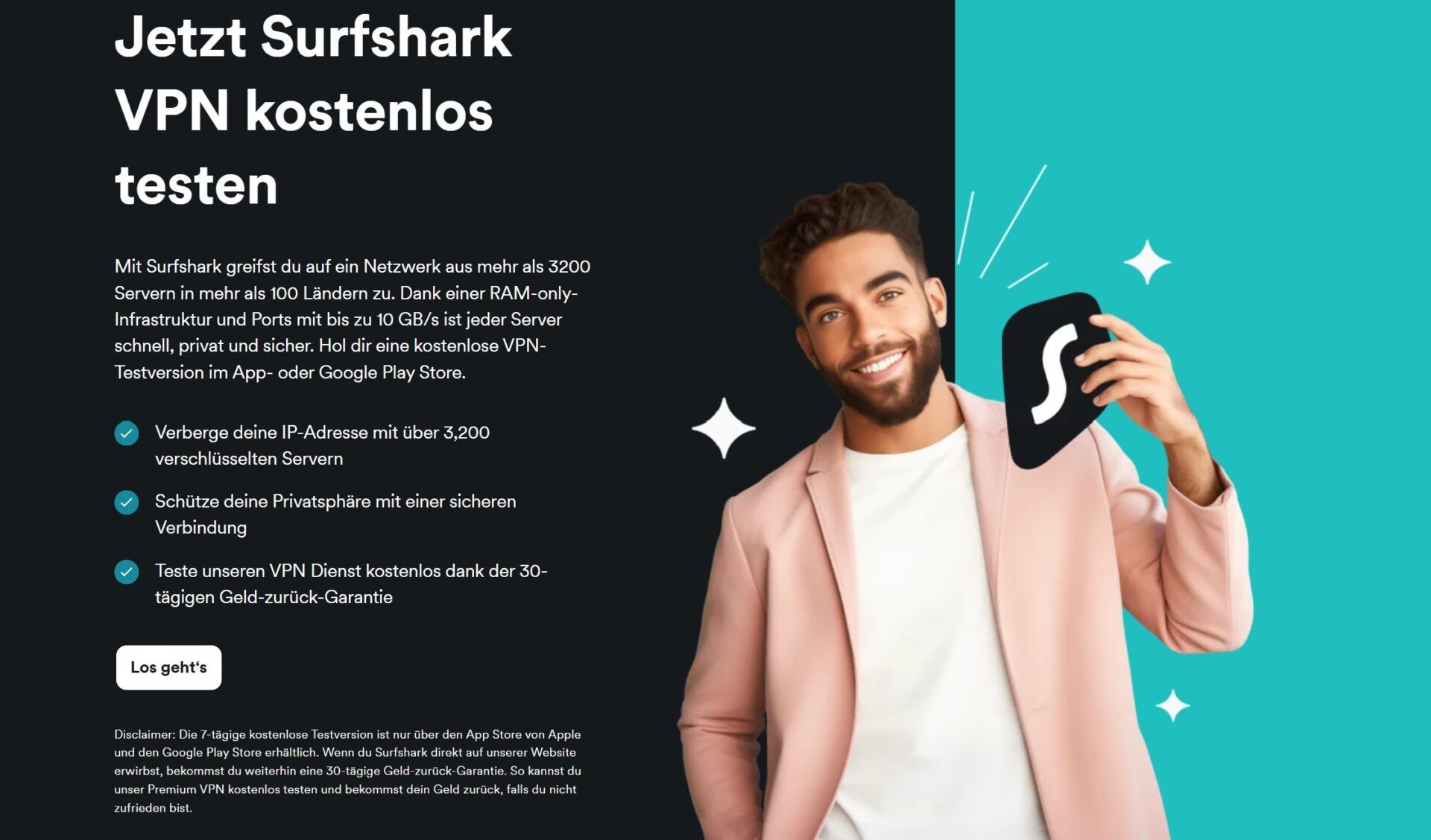 Surfshark Rabattcode Gutscheincode Coupon Deal Kostenlos Testen