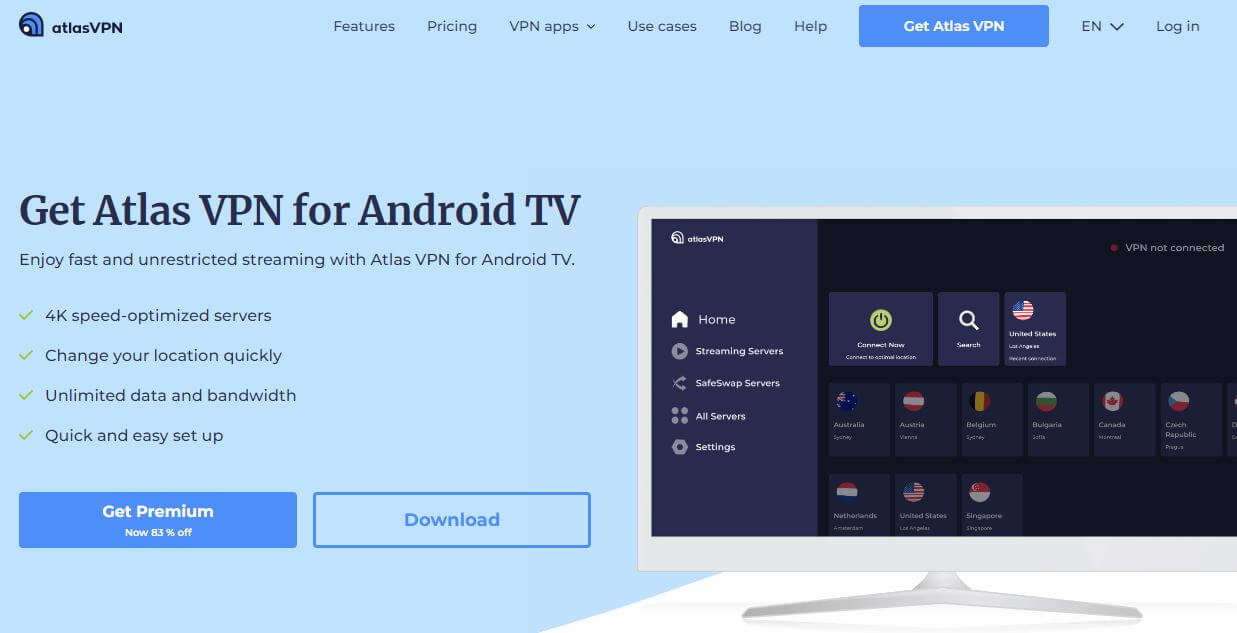 Atlas VPN TV App