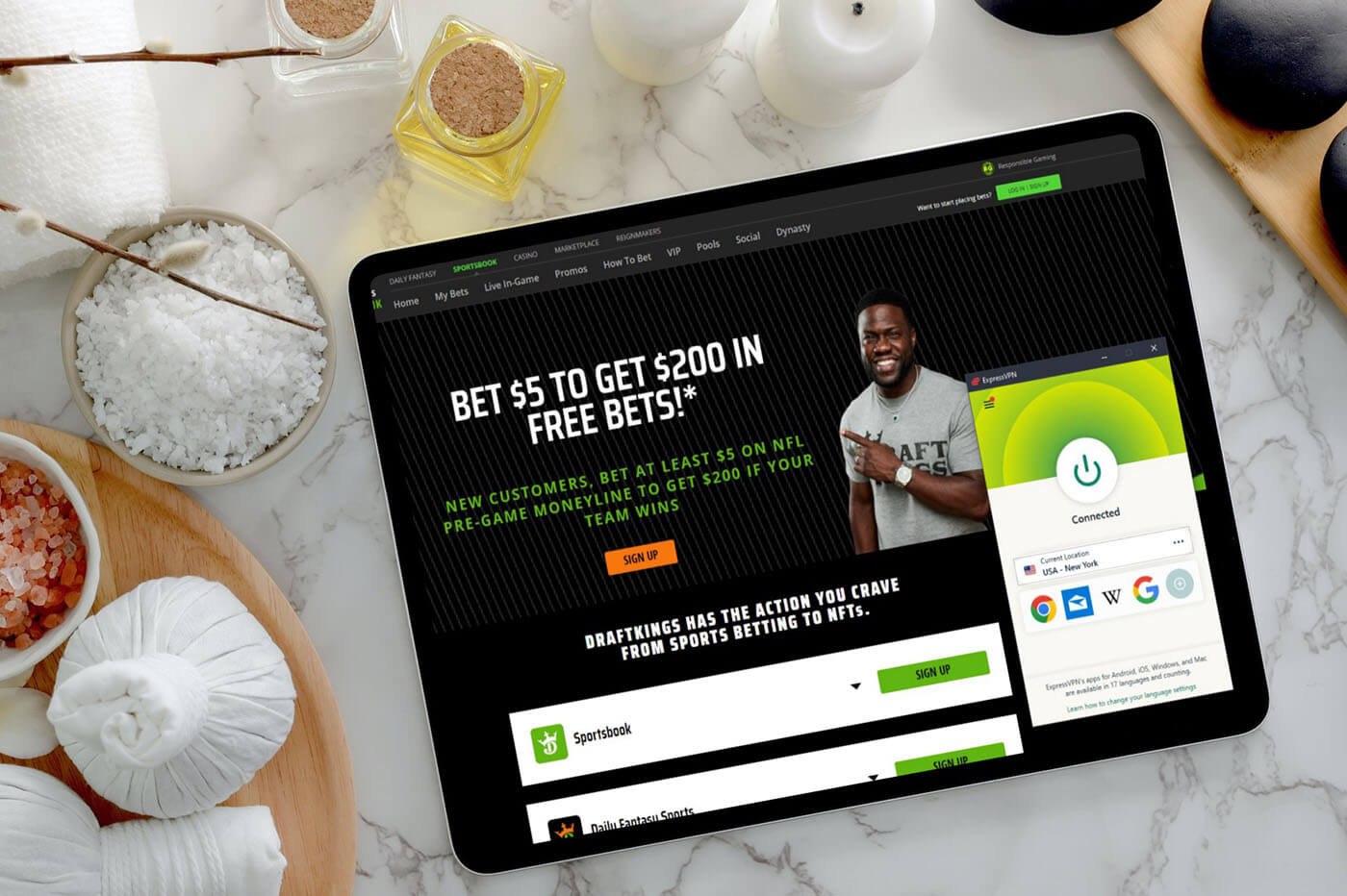 Best DraftKings Sportsbook VPN: Unblock DraftKings