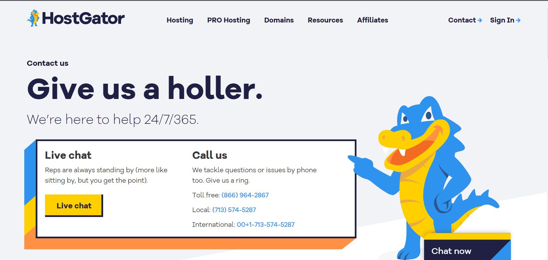 HostGator Support Options