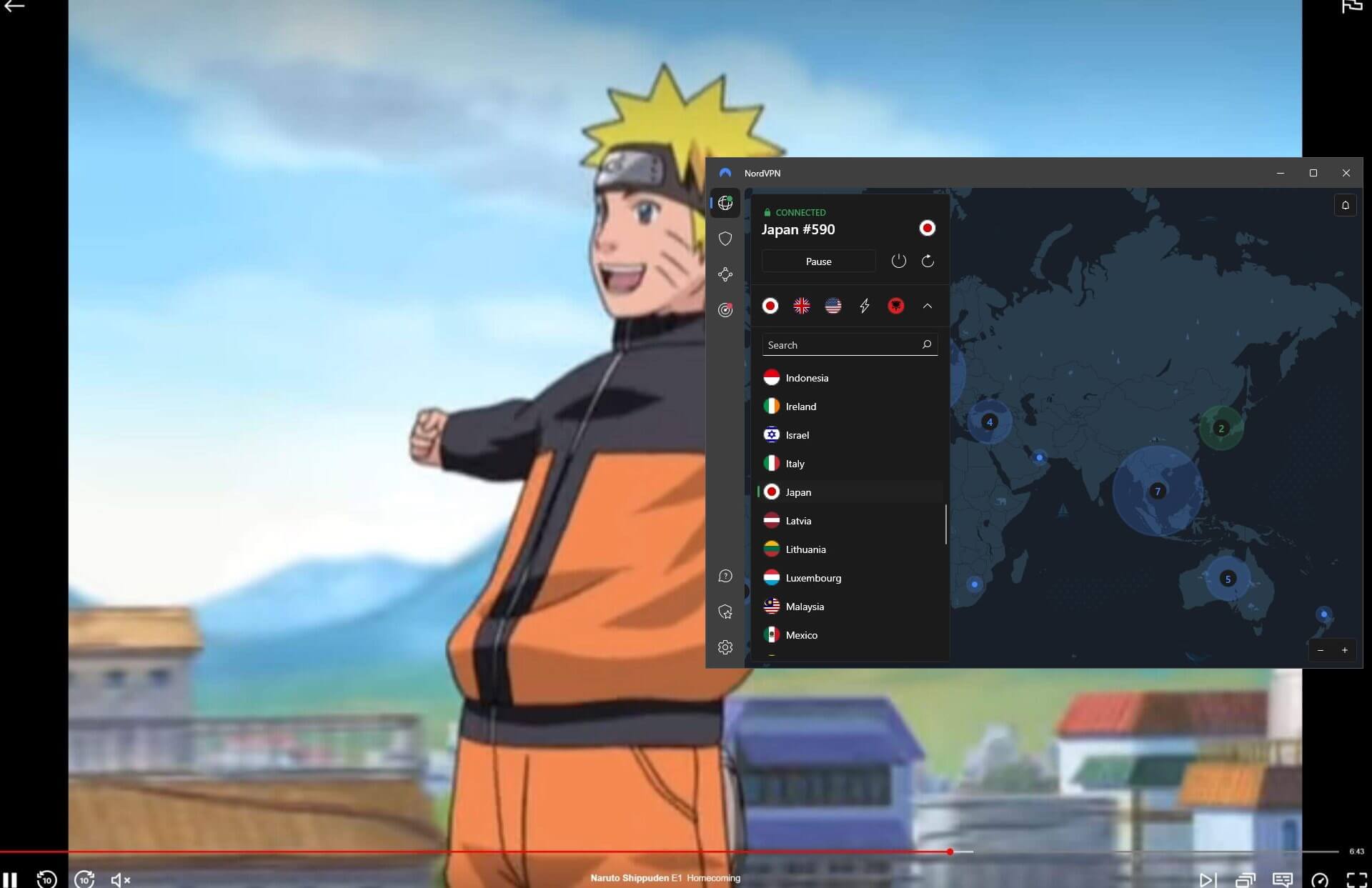 NordVPN Netflix JP 2