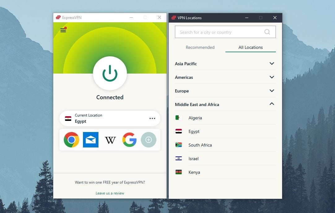 ExpressVPN Egypt IP