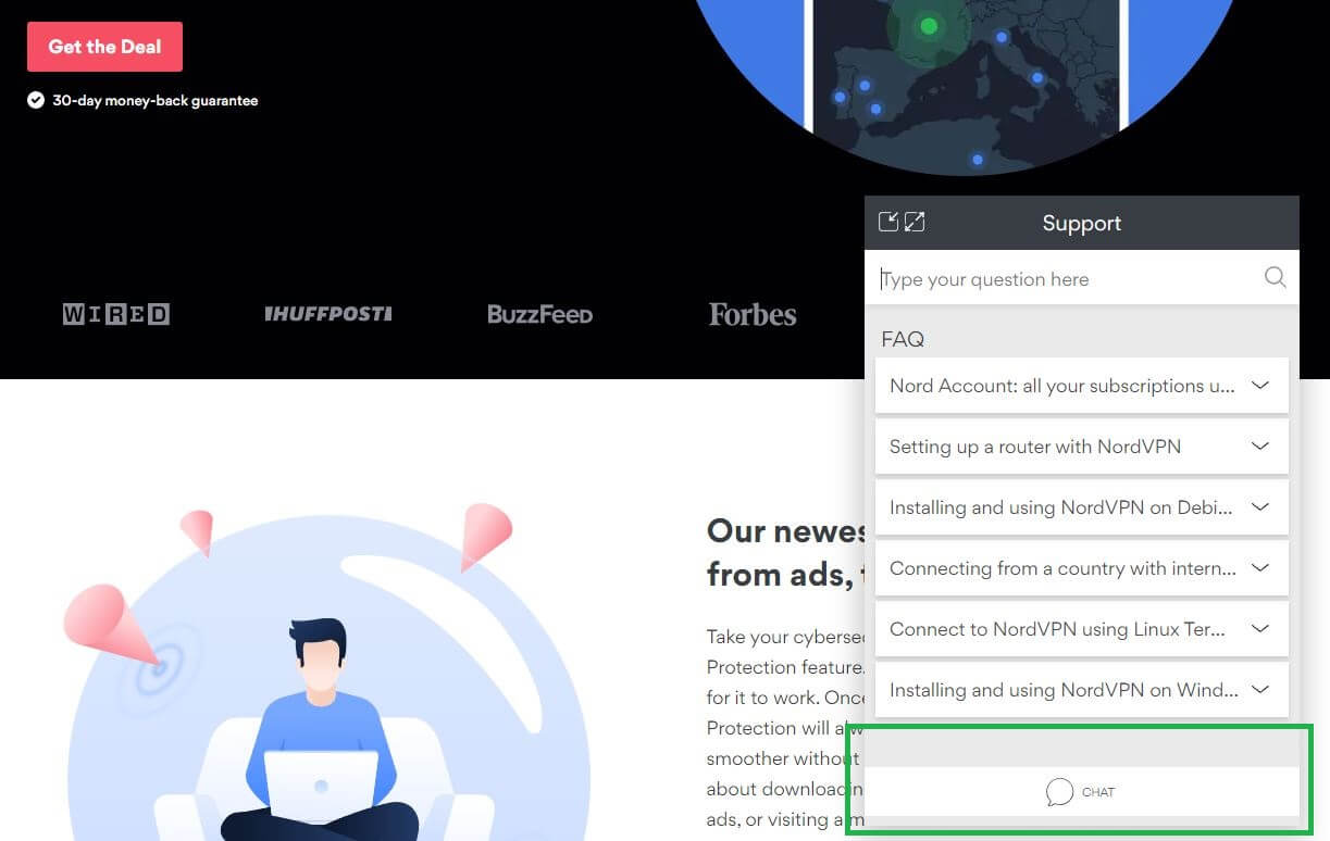 Nordvpn Live Chat 1